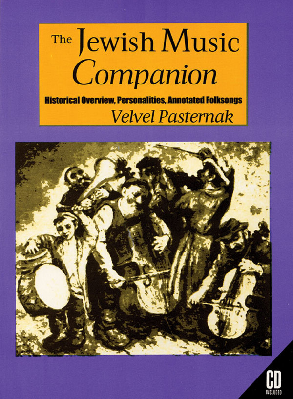 Velvel Pasternak_CD Pack, The Jewish Music Companion Book with CD