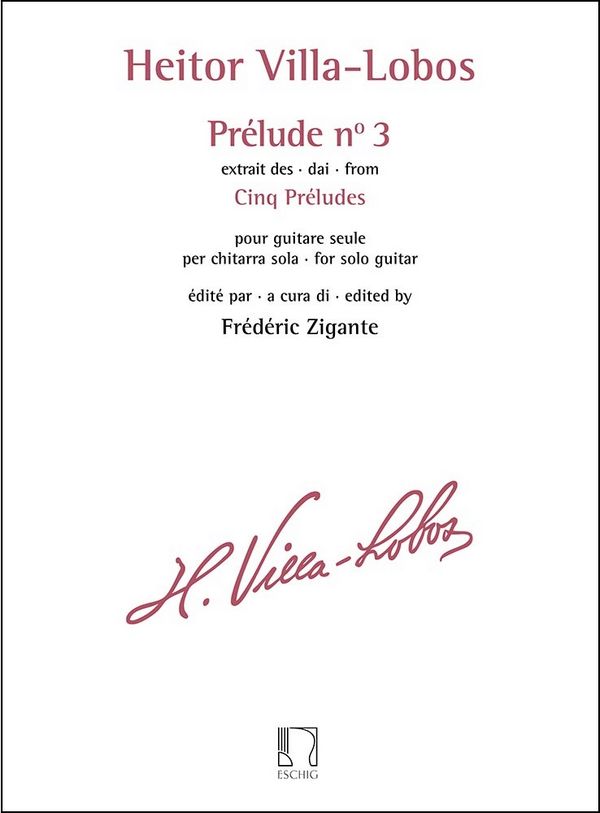 Prélude n° 3 - extrait des Cinq Préludes