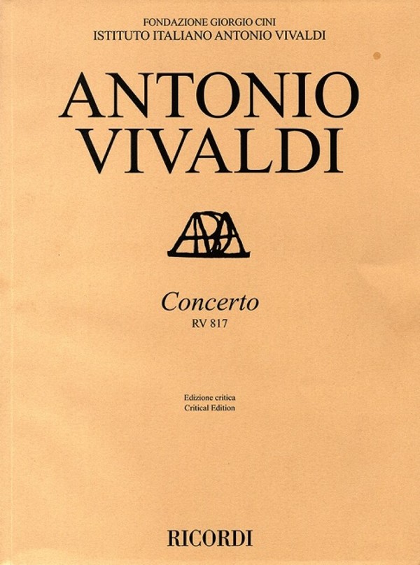 Antonio Vivaldi, Concerto, RV 817