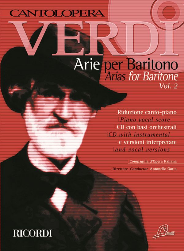Giuseppe Verdi, Cantolopera: Verdi Arie per Baritono 2