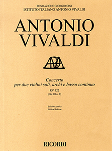 Antonio Vivaldi, Concerto VII, RV 567 (OP. III, N. 7)