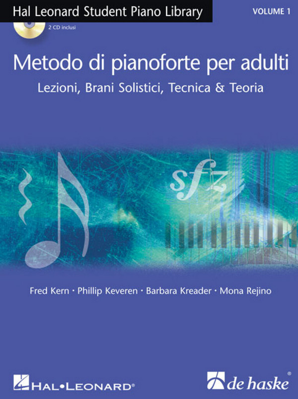 Barbara Kreader, Metodo di pianoforte per adulti Volume 1