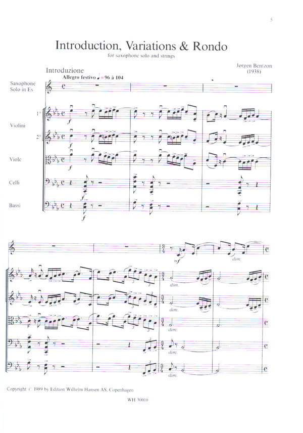 Introduction Variations & Rondo