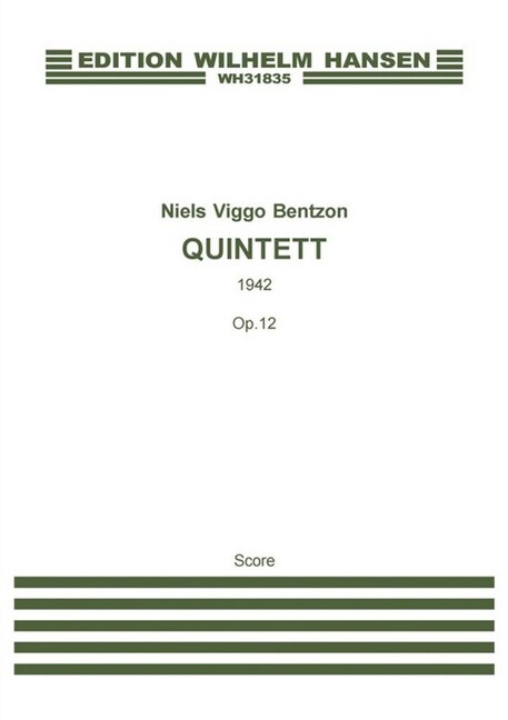 Quintett op.12 (1942)