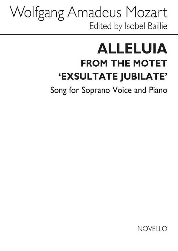 Alleluia from the Motet Exsultate Jubilate