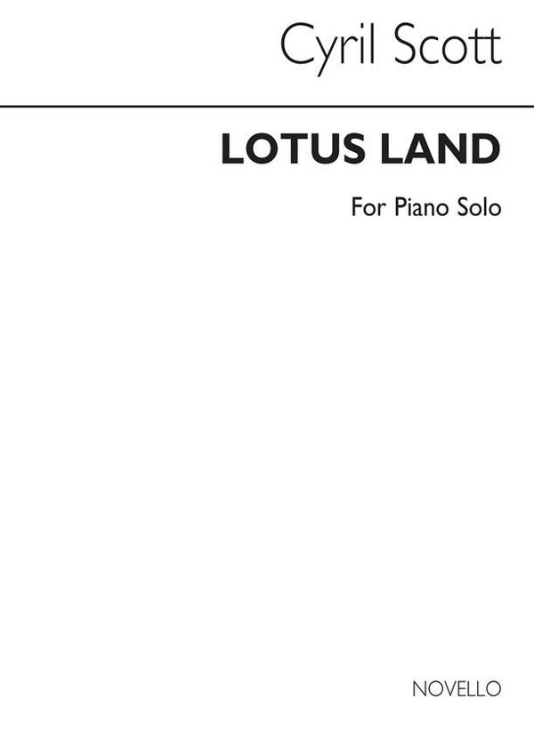 Lotus Land op.47 no.1
