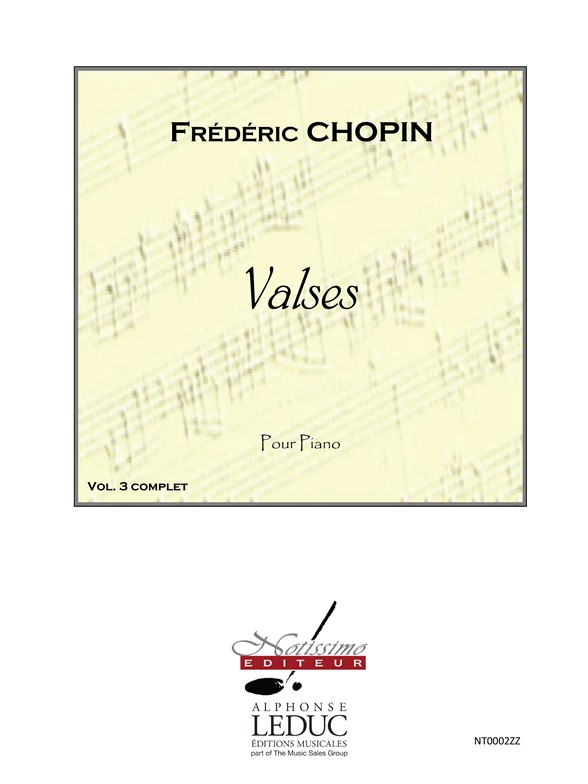Frédéric Chopin, Chopin Valses Volume 3 Piano