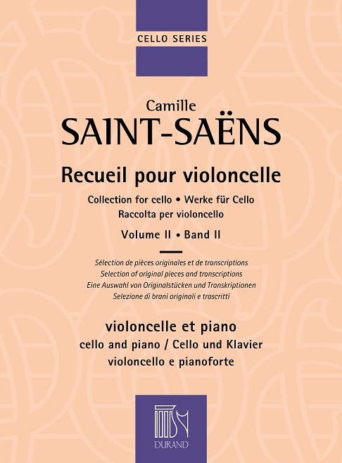 Camille Saint-Saëns, Recueil pour violoncelle volume 2