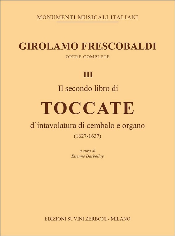 Il secondo libro di toccate