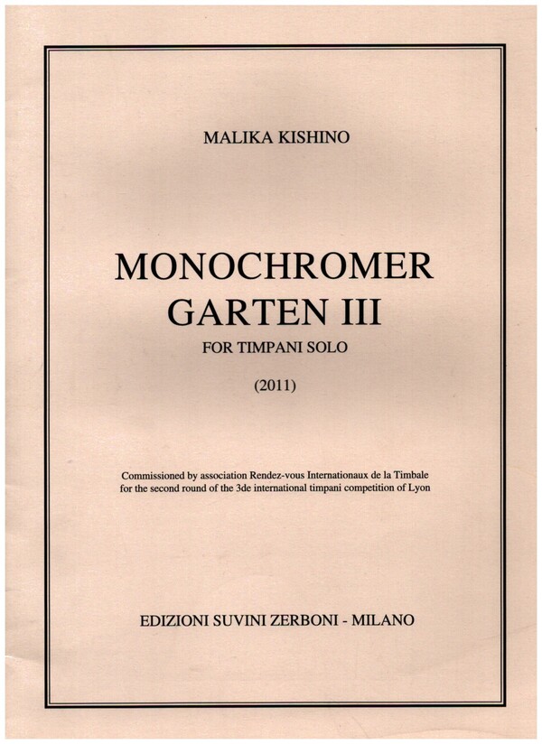 Monochromer Garten III