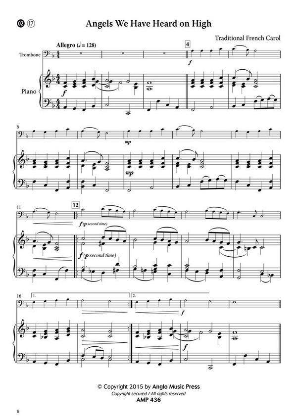 15 Intermediate Christmas Carols